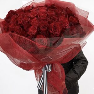 All Mine 100x - Wrapped Bouquet