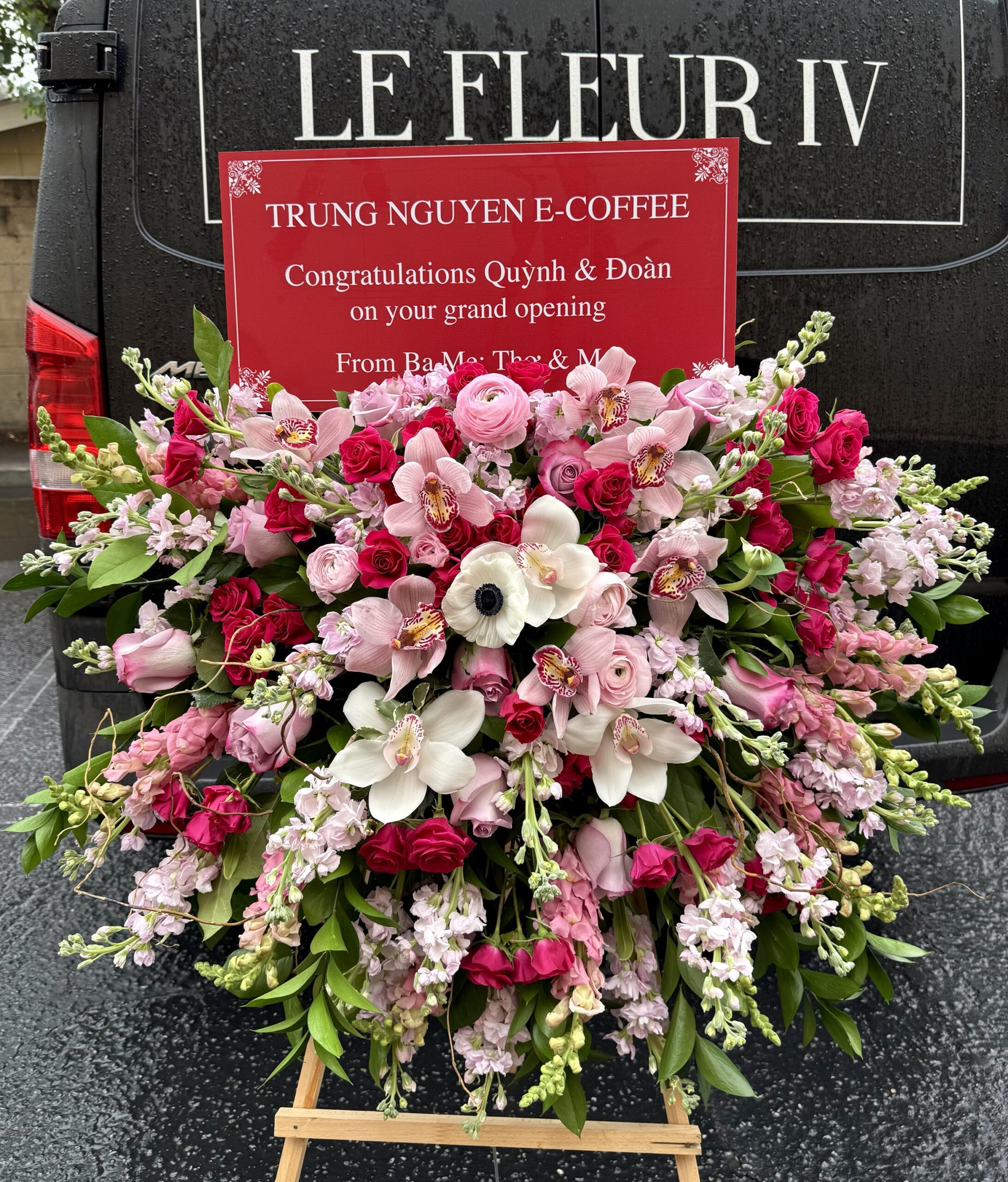 Pretty in Pink - Grand Opening Stand