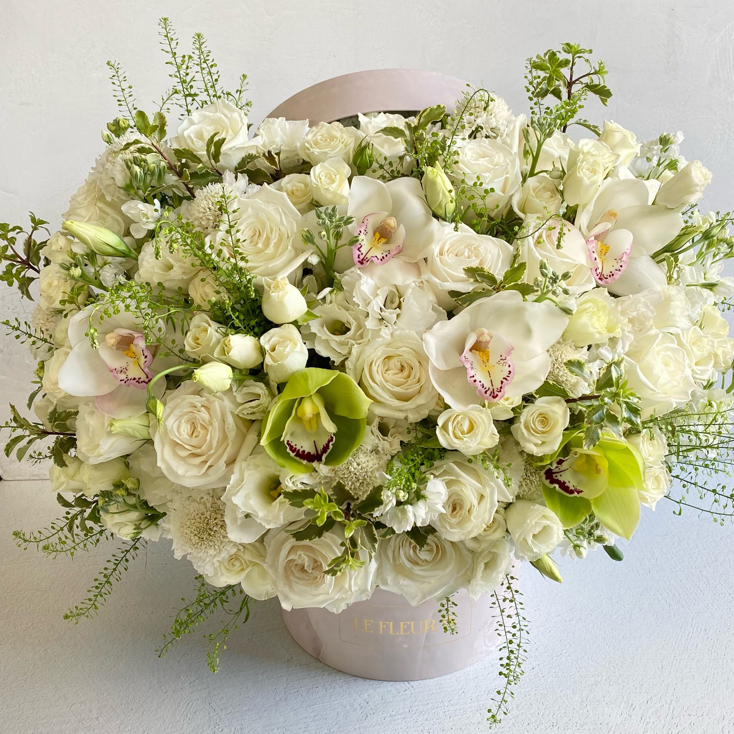 Velour Blanc - Flower Box