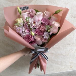 Mauve-alous - Wrapped Bouquet