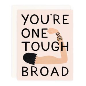 Tough Broad - Cute Cards