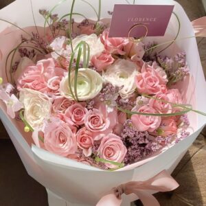 Flirt Alert - Round Wrap Bouquet